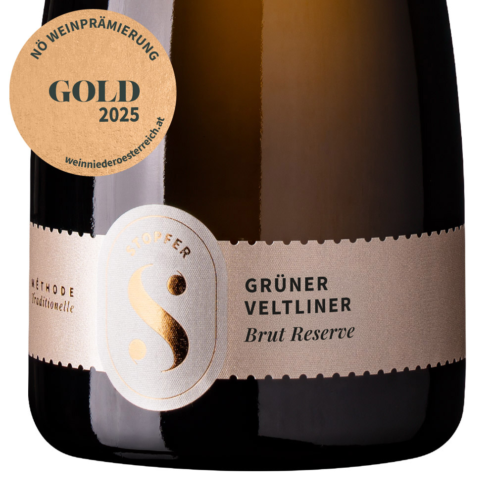 Featured image for “Sekt Grüner Veltliner Reserve 2020 / NÖ Gold”